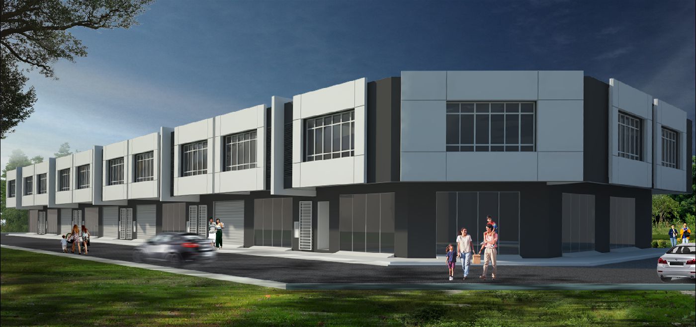 Commercial architecture design detail