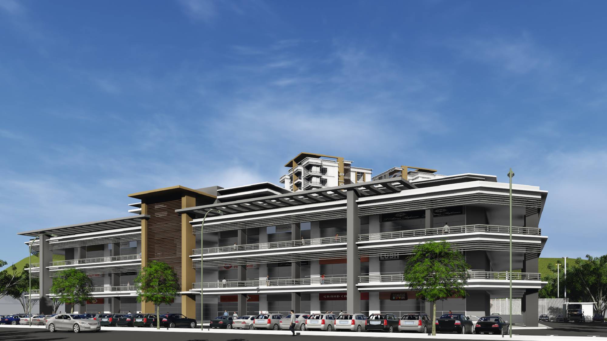 Mixed development project
